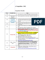 Chem E Car Official Rules 2012