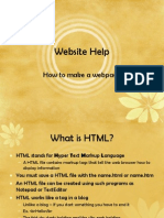 HTML Power Point