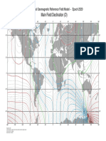 International Geomagnetic Reference Field Model - Epoch 2020