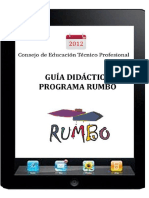 Programa Rumbo: Guía para la educación de jóvenes y adultos