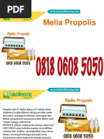 Rambut Rontok Propolis Untuk Melia