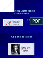 1.5 Serie de Taylor (2)