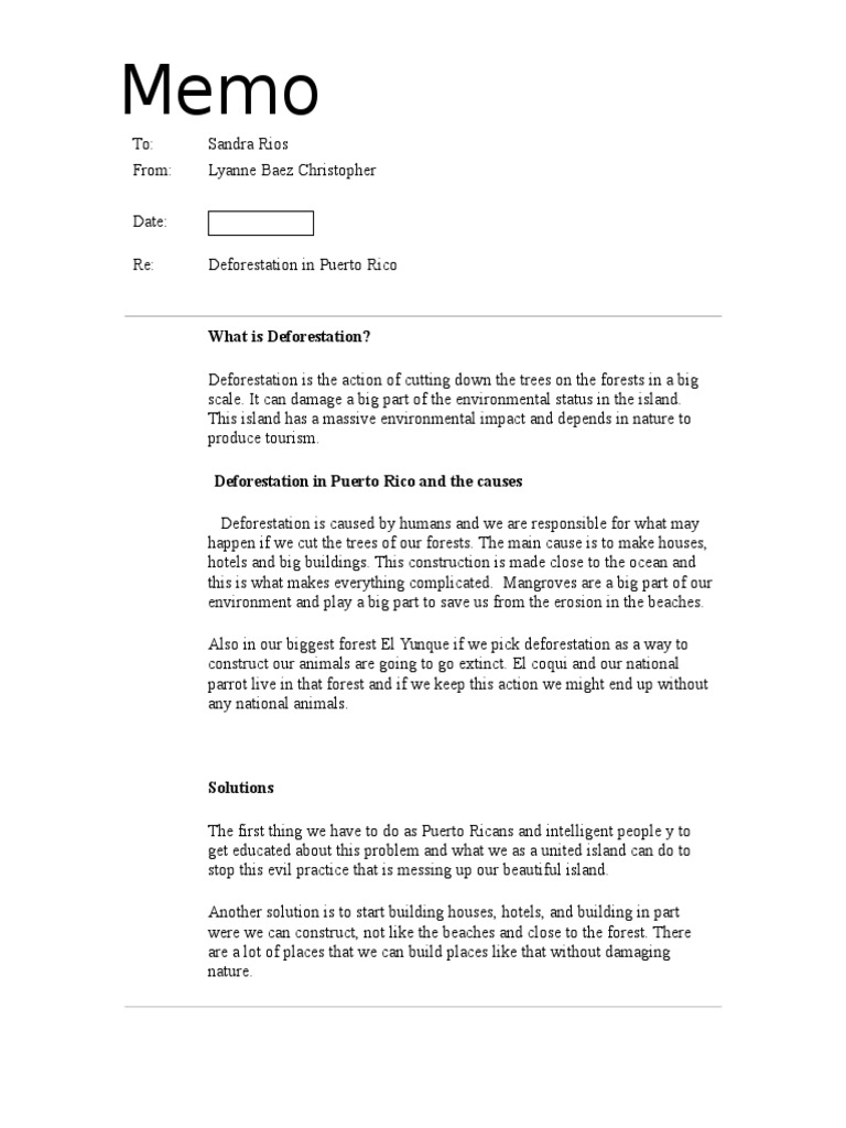 Project Memo Spring 2016 | PDF