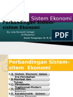 Perbandingan Sistem-Sistem Ekonomi