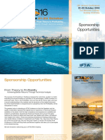 IFTA 2016 Conference Sponsorship Opportunities