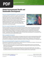 Global Environmental Health and Sustainable Development 508