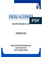 TM 1 Energi Alternatif Introduction