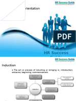 HR Success Guide: Induction and Orientation