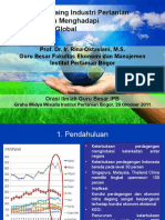 FTA dan Daya Saing Industri Pertanian Indonesia