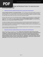 Download anthony-giddens-introduction-to-sociology-5th-editionpdf by charitybabygirl SN306249348 doc pdf