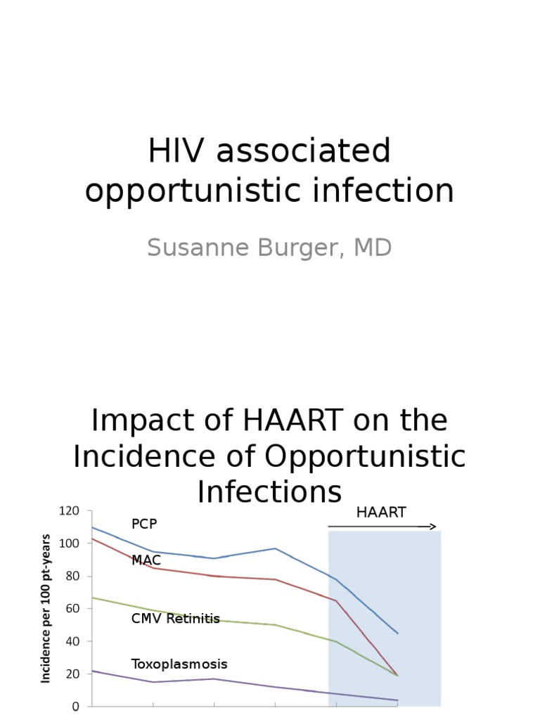 HIV Opportunistic Infections Guide | PDF | Hiv/Aids | Microbiology