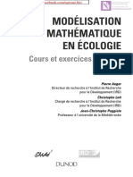 Modélisation Mathématique en Écologie - Cours Et Exercices Corrigés