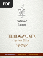The Bhagavad Gita - Signature Edition