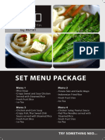 Set Menu Package - FA PDF