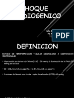 Choque cardiogénico: definición, etiología y tratamiento