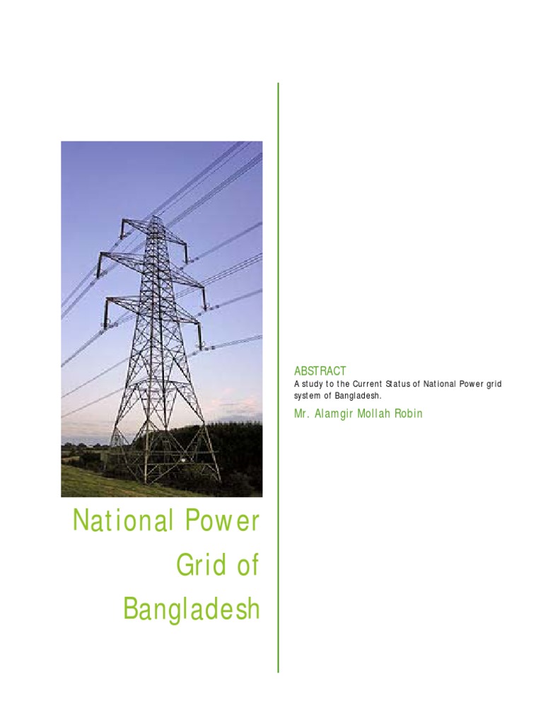 National Power Grid of Bangladesh Overview | PDF | Electric Power ...