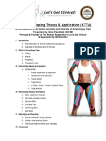 Kinesiology Taping Theory and Application