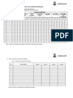 ASSESSMENT CHECKLIST