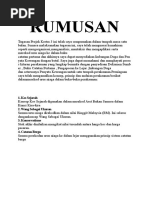 Rumusan Kerja Kursus Akaun