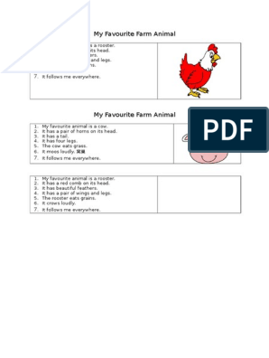 My Favourite Farm Animal | PDF