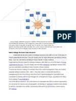 Network Organization Structure: Formal Organizational Structure Enterprises