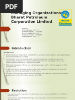 BPCL Organization Structure