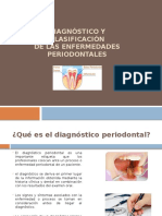 Diagnóstico y clasificación de las enfermedades periodontales