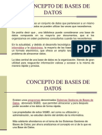 Concepto de Bases de Datos: Informática Electrónica