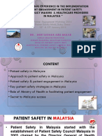 Patient Safety in Malaysia