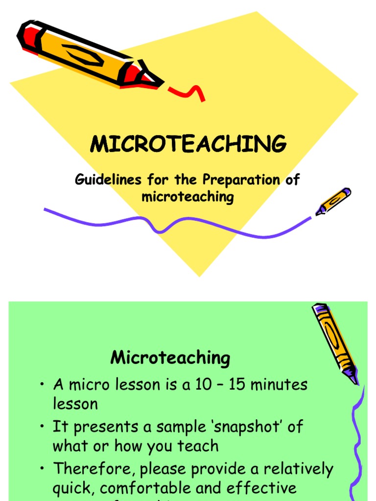 micro-teaching