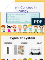 System Concept in Ecology 