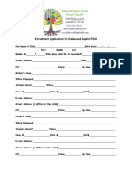 Dalewood Pdo Application Packet