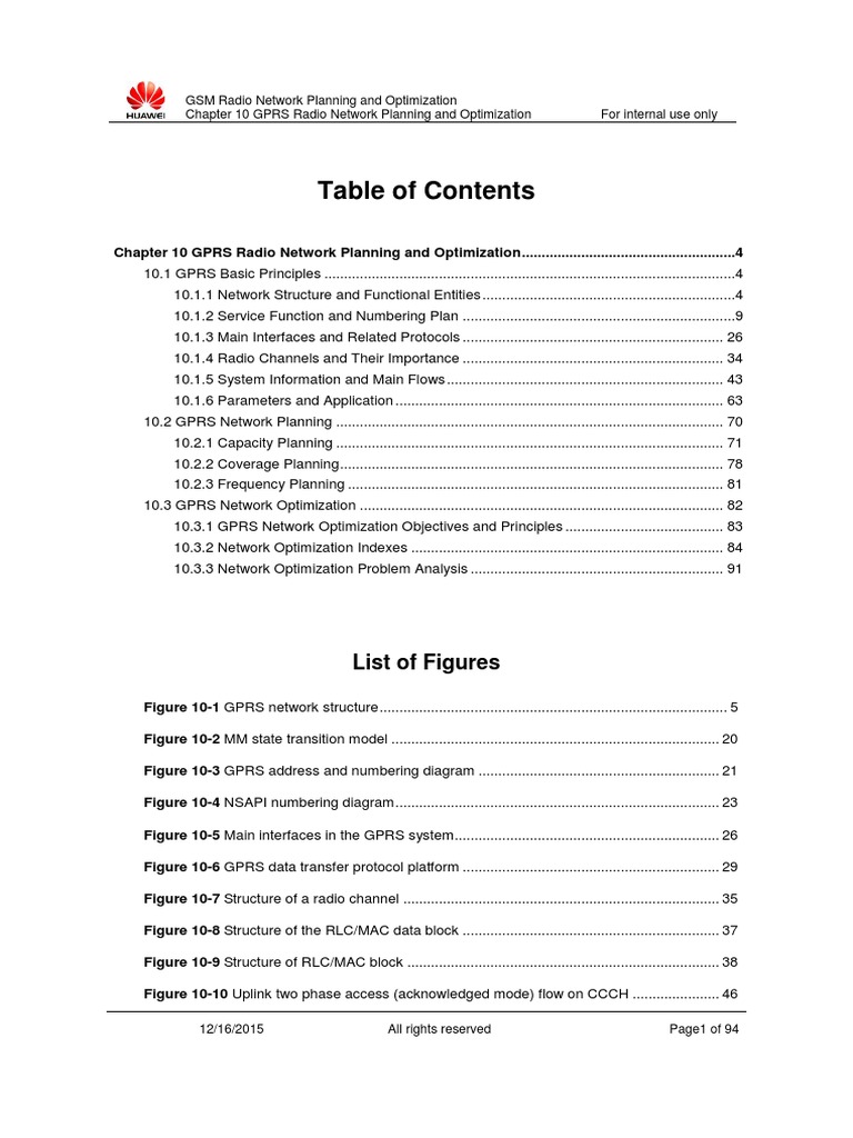 GPRS Network Planning & Optimization Guide | PDF | General Packet Radio ...
