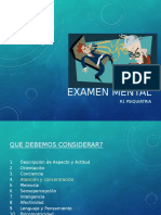 Examen Mental 