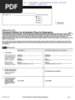 Brandon Curtiss Bankruptcy Filing