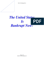 The US is Bankrupt Now