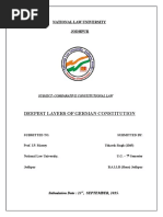 Salient features of German Constitution