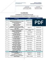 01. Calendarul Olimpiadelor Si Concursurilor Scolare Internationale Desfasurate in Romania Si Strainatate_2016