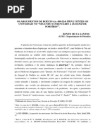 SANTOS, Bento Silva - Os Argumentos de Boécio