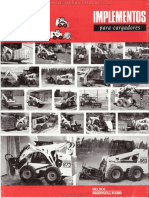 Catalogo Implementos Minicargadores Bobcat Ingersoll Rand PDF