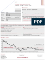 Coupon 10.8% P.A. - American Barrier at 95% - 4 Months - GBP