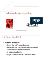 PHTH 211 Cell Membrane Physiology