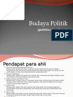 Budaya Politik