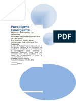 "Paper" de Paradigma Emergente