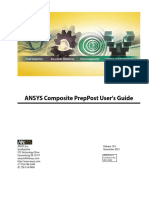 ANSYS Composite PrepPost Users Guide