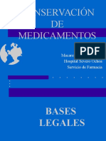 Conservacion de Medicamentos