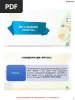 Dor e Cuidados Paliativos