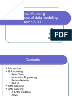 Data Modeling (Comparison of Data Modeling Techniques) : Renjini Sindhuri