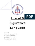 Literal & Figurative Language