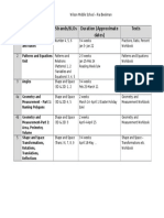 long term planning - math 6